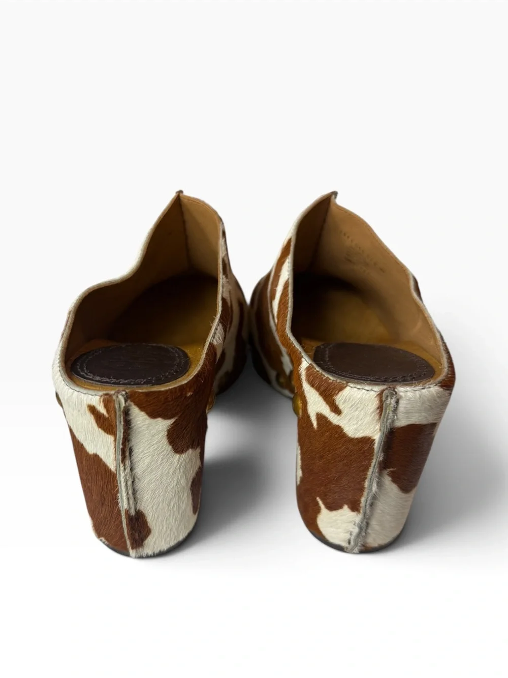 Tory Burch blythe studded Genuine calf hair clog
